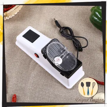 USB Rechargeable Electric Knife Sharpener Automatic Adjustable Kitchen Tool  For