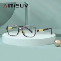 [2023] AIMISUV ป้องกันแสงสีฟ้าแว่นตา Boy Girl Samll ซิลิโคน Prescription Optics กรอบแว่นตาเด็ก UV400รอบเด็กแว่นตา