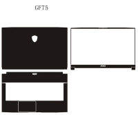 หนังผิวสติกเกอร์แล็ปท็อปสำหรับ MSI Creator 17M GF75 17 "แล็ปท็อปคาร์บอนไฟเบอร์ไวนิลป้องกัน