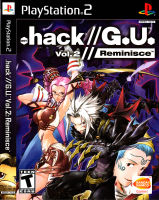 ? แผ่นเกมส์ PS2 ? Dot Hack G.U. vol.2 Reminisce ⚔️ PlayStation 2