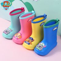 Paw Patrol Children Boots Girls Boys Cartoon Rainboots Antiskid Rain Boot Waterproof Shoes