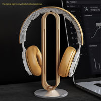 Metal Bamboo Headphone Holder For Airpods Max Solid Wood Headphones Stand Desktop Gaming Headset Rack Display Bracket Hanger