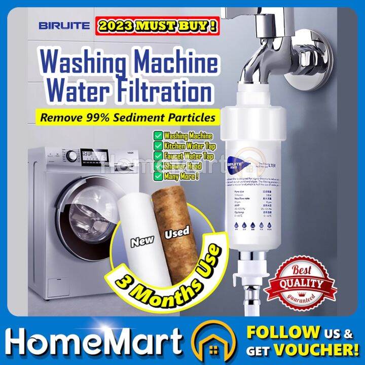 (EASY INSTALL) Water Filter Washing Machine Shower Kitchen Water Heater