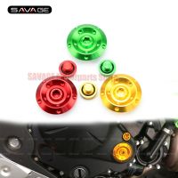 Motorcycle Right Engine Guard Screw Cover FOR KAWASAKI ER-6N ER-6F ER-4N Z 650 NINJA 650 R KLE 650 VERSYS VULCAN S 650 2009-2021