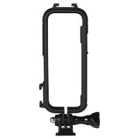 Protective Frame Cage For Insta 360 X3 Panoramic Sports Action Camera Threaded Hole Protection Case Protective Frame