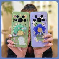 quicksand Anti-fall Phone Case For Huawei Honor Magic3 Pro+ Skin-friendly feel Liquid silicone shell cute dustproof