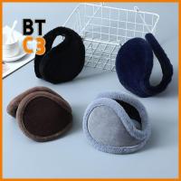 BTC3 Outdoor Earwarmers Soft Winter ที่ปิดหู Thicken Plush Warmer Earmuffs