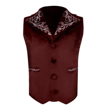 Maroon sales vest mens