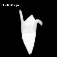 、‘、。； Crane Magic (Origami Magic) Magic Trick Paper Crane Close Up Magic Props Street Accessories Mentalism