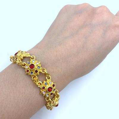 March Jewelryชุดไทยเครื่องประดับเพชร สร้อยข้อมือ ประเพณีผู้หญิง1pcs