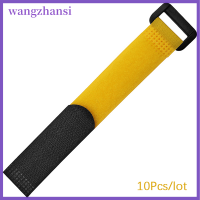 Wangzhansi 10ชิ้นคันเบ็ดสายรัดอุปกรณ์ตกปลาเครื่องใช้อุปกรณ์ตกปลา