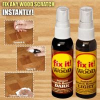 【DT】hot！ 2 Pcs Instant Wood Scratch Remover Repair Paint for Table Bed Floor