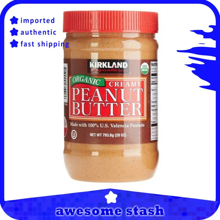 Kirkland Signature Organic Creamy Peanut Butter 28oz 793g Usa Lazada Ph