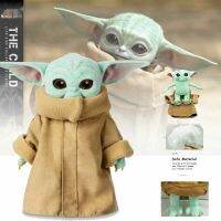 DFDAL MALL Mandalorian Baby Yoda Plush ตุ๊กตาของเล่นสำหรับเด็ก Soft Doll Xmas Gift 30cm