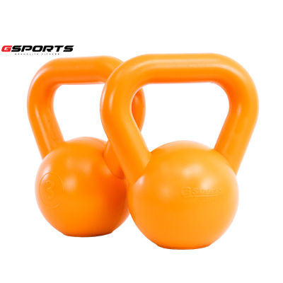 GSports เคตเทิลเบล 3kg x2 ดัมเบลหูหิ้ว *แพ็คคู่ Kettlebell 3kg x2