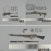 ZY2003 ZY2004 ZY2005 1/6 Solider Accessory WWII US Army Machine Gun M3 BREN Submachine Grease Mini Weapon for 12 Action Figure