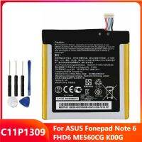 C11P1309โทรศัพท์สำหรับ Fonepad Note 6 Note6อะไหล่ K00G ME560CG ชาร์จได้3130MAh