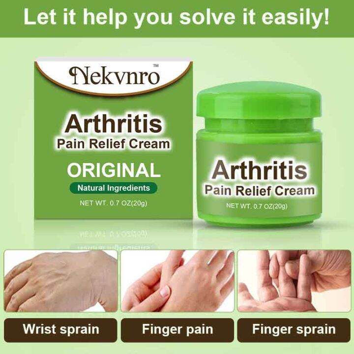 【READY STOCK】 Nekvnro Pain Relief Cream Arthritis Cream First Aid