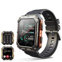 2023 New C20 Pro Smart Watch Voice Assistant BT Wireless Call Business Outdoor Sport Waterproof Wristwatch For Android iOS