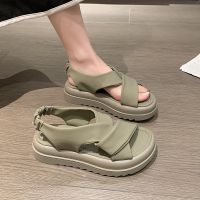 2023 Summer Sandals Womens Soft Sole Feet Feeling Thick Sole Step on Womens Casual Sandals