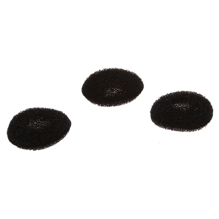 100-pcs-black-sponge-earbud-headphone-cap-ear-pads-cover-replacement