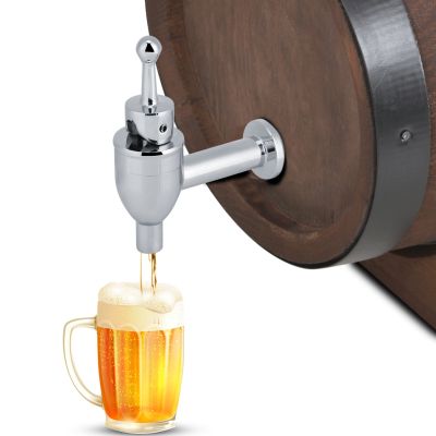 Copper Wine Barrel Tap Beverage Drink Dispenser Faucet Jar Wine Bottle Water Tank Faucet Beer Juice Dispenser Tap 1.2cm Thread