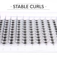 【NEW】GENIE Magical Premade Volume Lashes 1 PC 5D6D Volume Easy Fan Eyelash Extensions W shaped 0.07 CD Eyelash 12 Rows