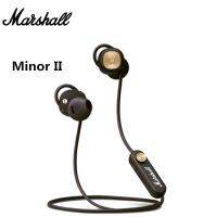 Original Marshal Minor II หูฟังไร้สายบลูทูธ Deep Bass หูฟังสำหรับ Pop Rock Music พร้อมไมโครโฟน Magnetic Suctio