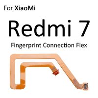 ตัวเชื่อมต่อเครื่องสแกนลายนิ้วมือสำหรับ Xiaomi Redmi 6โน้ต7 Pro ปุ่มส่งคืนบ้านชิ้นส่วนกุญแจ