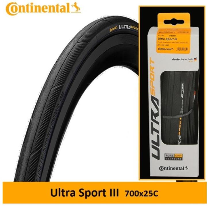 กล่องจักรยานเสือหมอบยาง-continental-ยาง-ultra-sport-3-clincher-ยาง700c-23c-25c-28c-ยางรถจักรยานยนต์-continental-ultra-sport