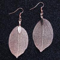 Superior Home Shop Real Leaf Earrings New Fashion  and  Big Statement Earrings for Women Tree Earrings