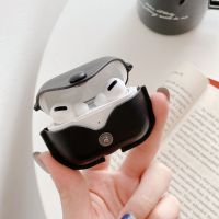 Case for Airpods Pro 2nd Gen 3/2/1 หูฟัง เคส, ฝาครอบกันชนป้องกันหนังสุดหรูพร้อมพวงกุญแจตะขอ