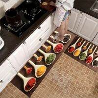 Fashion Kitchen Floor Mat Non-slip Washable Household Long Rugs Water-absorbing Oil-absorbing Pad Premium Kitchen Carpet