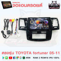 จอแอนดรอยด์ติดรถยนต์ จอตรงรุ่น Toyota fortuner 2005-2011 Crazy Cat เครื่องเสียงรถยนต์ จออติดรถยนต์