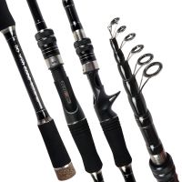 Casting Spinning Rod for Reel Pole 1.8M 2.1M 2.4M 2.7M 3.0M Carbon Telescopic Fishing Rods 10-20g Big