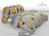 FOUNTAIN ชุดผ้าปู / นวม FTC 093 Aggretsuko Bed Set ผ้าปู ผ้านวม 3.5 5 6 ฟุต wonderful bedding bed ชุดผ้าปู ชุดที่นอน ชุดเครื่องนอน ชุดผ้านวม FTC ครบชุด set