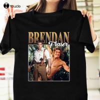 Brendan Fraser T-Shirt Brendan Fraser Shirt George Of The Jungle Shirt White Shirt Xs-5Xl Christmas Gift Printed Tee