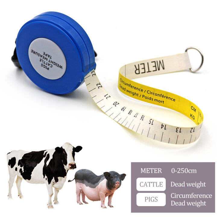 Livestock Animal Body Pigs Cattle Weight Measure Tape Pig Farm Cow