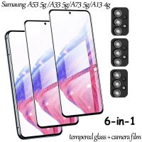 [CNIU digital accessories] A13 Cristal Templado สำหรับ Samsung Galaxy A53 5G กระจกนิรภัยสำหรับ Samsung A13 4G A53 A73 A33 5G HD ป้องกันหน้าจอ Samsung 53 Samsunga53 Mica ป้องกัน Amp; กล้องฟิล์ม Lamina