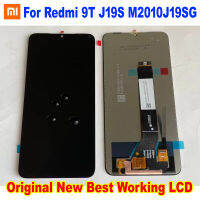 100 Asal 6.53 "สำหรับ Xiaomi Redmi 9T J19S M2010J19SG Paparan LCD Skrin ดิจิตอลเซ็นเซอร์ Pemasangan Kaca โทรศัพท์มือถือ