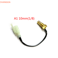 ?【Lowest price】CHANGDA 12V/24V รถรถบรรทุก Digital Water Temperature SENSOR 50K หัวปลั๊ก10/14/16/21mm