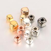 3-4mm 100pcs Square CCB Beads Gold Silver Color Spacer Beads for Jewelry Making DIY Handmade Bracelet Necklace Accessories DIY accessories and others