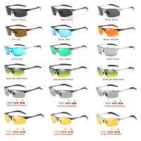 HotLuxury ยี่ห้อ2022แว่นตากันแดดอลูมิเนียมสำหรับผู้ชาย Polarzed Sun แว่นตา Man Day Night ขับรถ Anti-Glare Wome Oculos De Sol Masculino