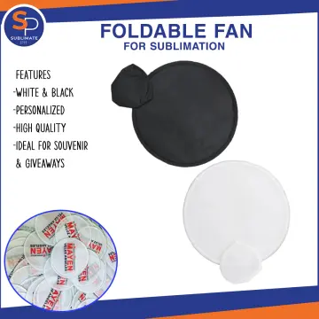Sublimation Foldable Round Fan