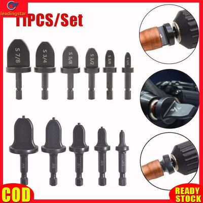 LeadingStar RC Authentic 11pcs Tube Expander Air Conditioner Copper Pipe Swaging Electric Drill Bit Flaring Tools 7/8" 3/4" 5/8" 1/2" 3/8" 1/4"