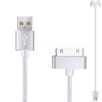 [3C electronic digital] สาย USB รวดเร็วตัวชาร์จไฟสำหรับ iPhone 4S 3GS 3G iPad 1 2 3สัมผัส Nano IPod 30ขาอะแดปเตอร์ที่ชาร์จของแท้สายเชื่อมต่อ1M 1.5M