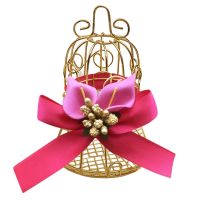 30Pcs Wedding Candy Box Metal Birdcage Bell Shape Gift Boxes Birthday Favor Decorative Packaging Box Party Supplies