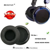 【 Hot 】เปลี่ยนแผ่นหูสำหรับ HIFIMAN HE300 HE400 HE500 HE560ชุดหูฟังอะไหล่หนังกำมะหยี่ Earmuff หูฟังปก