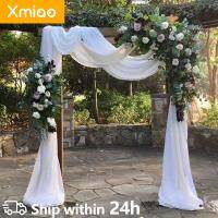 【YD】 Sheer Curtain Wedding Arch Drapping Fabric Backdrop Drapery Ceremony Reception Swag Hanging Decoration