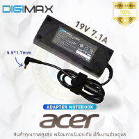 Adapter อะแดปเตอร์  For Acer  19V 7.1A (ขนาดหัว 5.5*1.7mm)